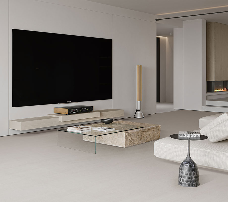 依諾瓷磚連紋大板產品及效果圖展示。連續拼接的超大畫面設計,拼出你想要的任意規格。